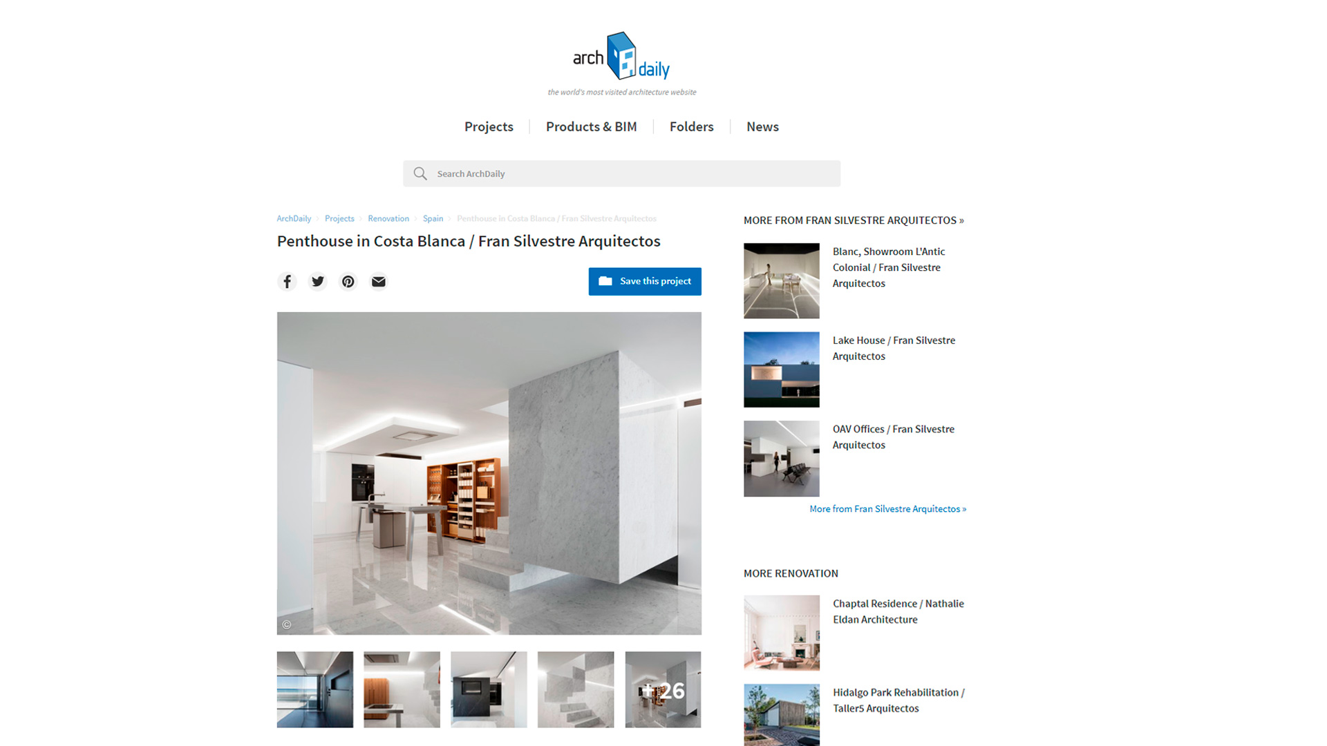 Complete reform of one penthouse in Altea, ENE Construcción, Architect Fran Slivestre Arquitectos