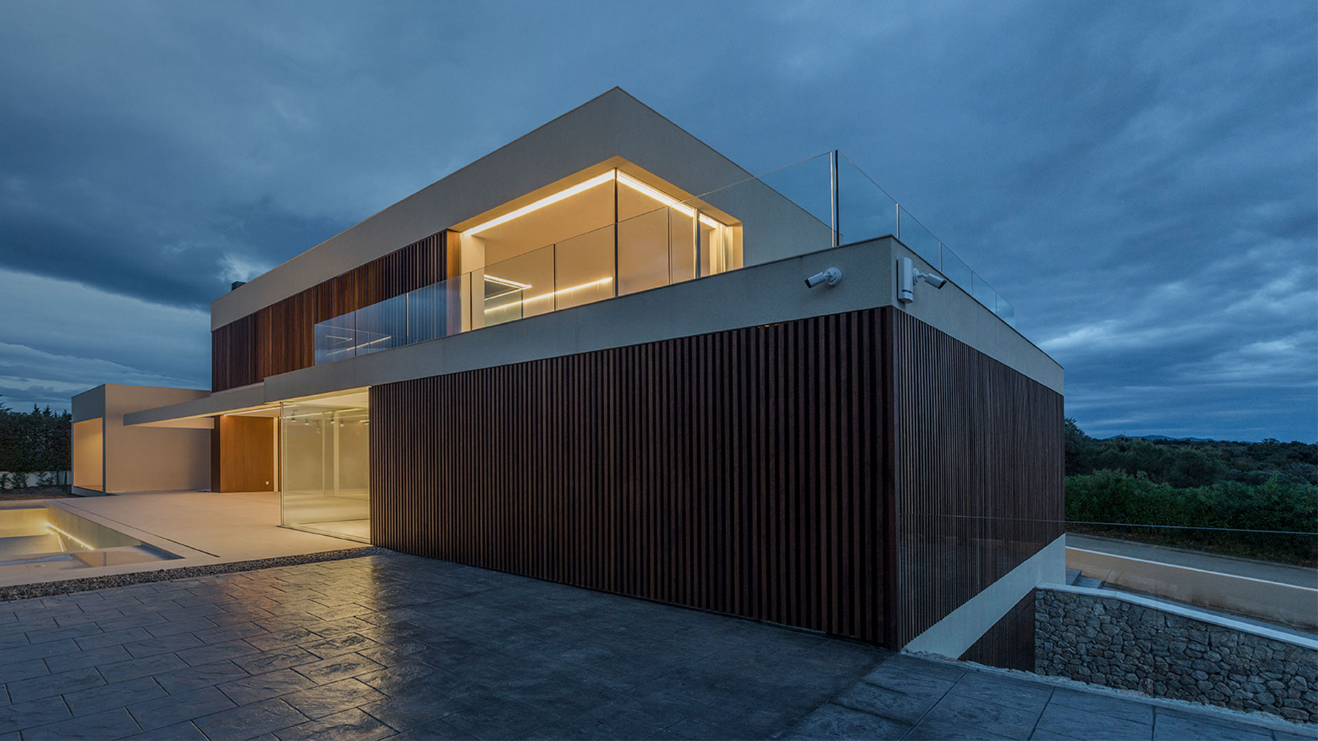 ENE Construccion, Villa in Girona, projects, Circulo Azul