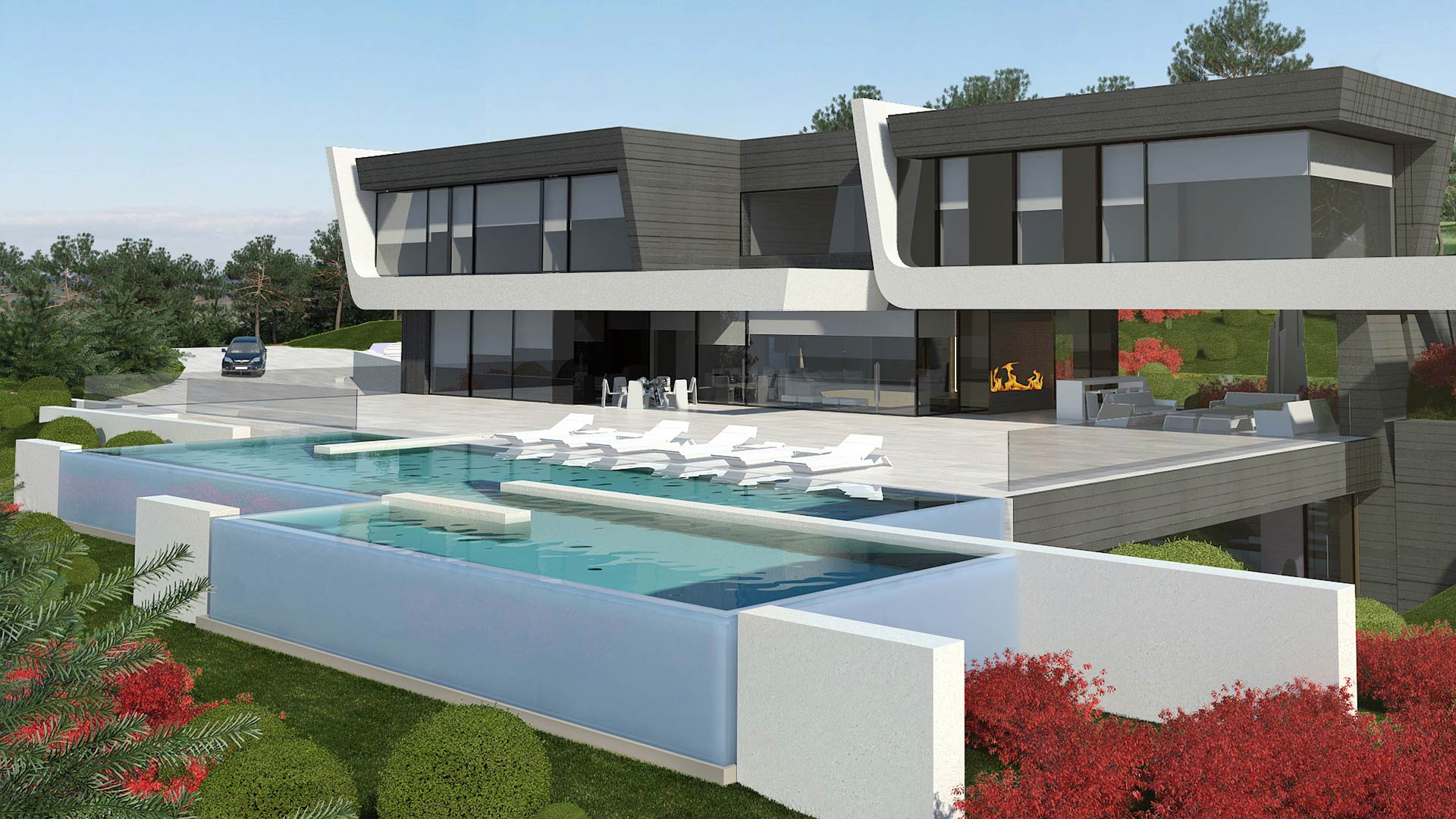 Projects Villa in Albacete A-Cero, ENE Construcción, construction company in Spain