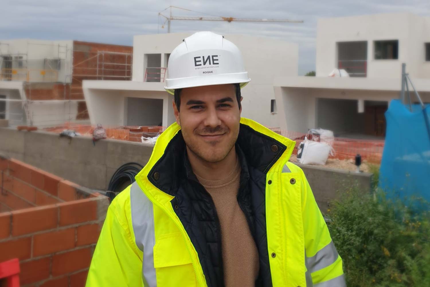 Roque Hernandez Such. Team ENE Construcción, construction company in Alicante, Spain