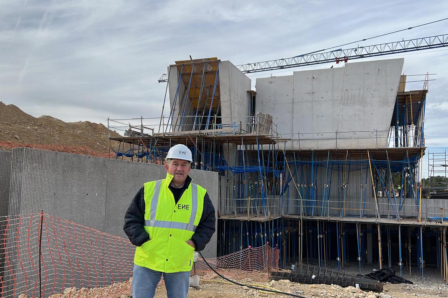 Jose Javier Martin Coderque. Team ENE Construcción, construction company in Alicante, Spain