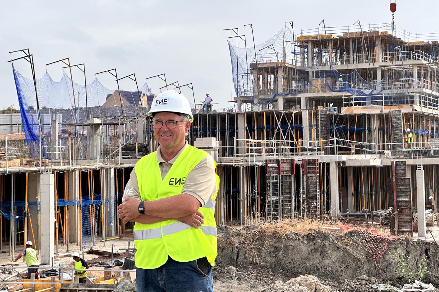 Julio Fernández Iniesta. ENE Construcción, construction company in Estepona, Spain