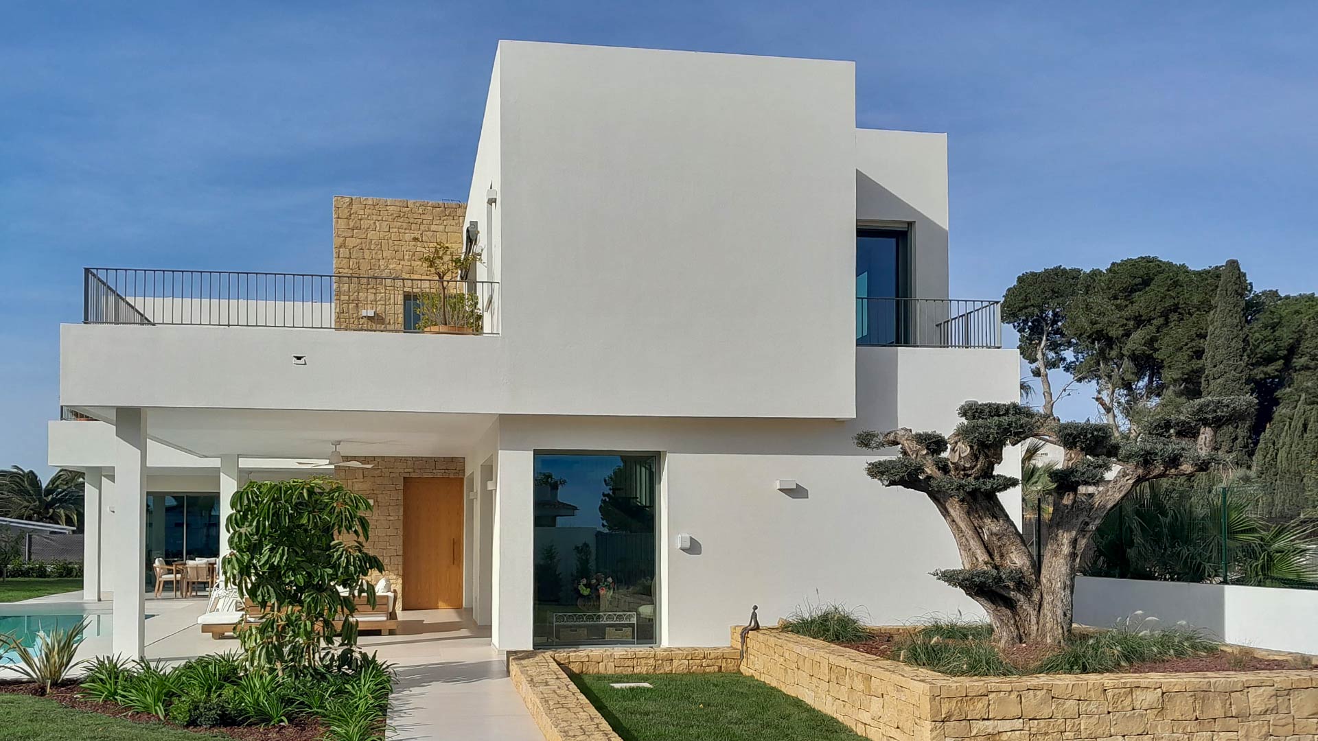 Projects Villa in Betera, Bac Estudio, ENE Construcción, construction company in Spain