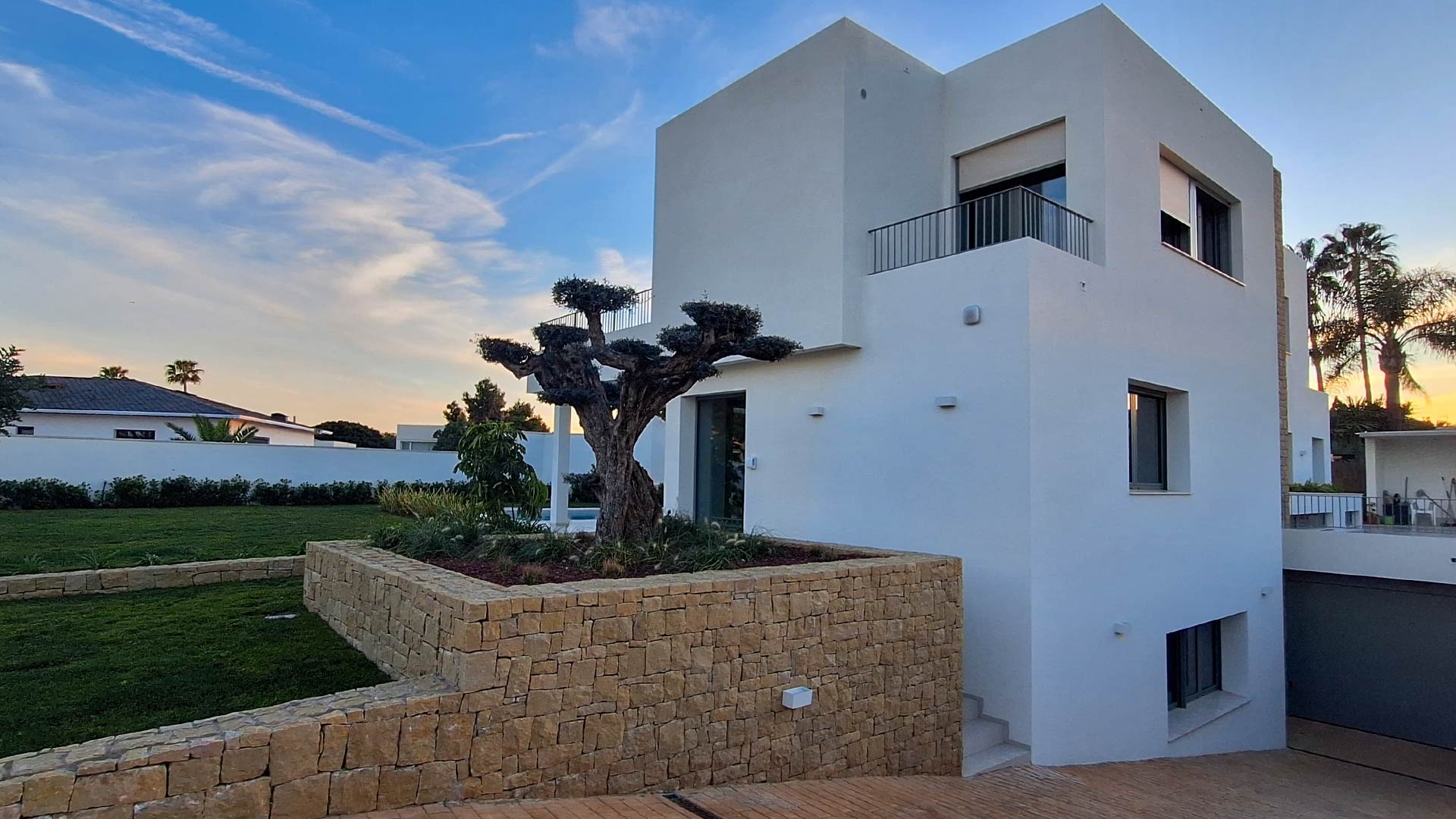 Projects Villa in Betera, Bac Estudio, ENE Construcción, construction company in Spain