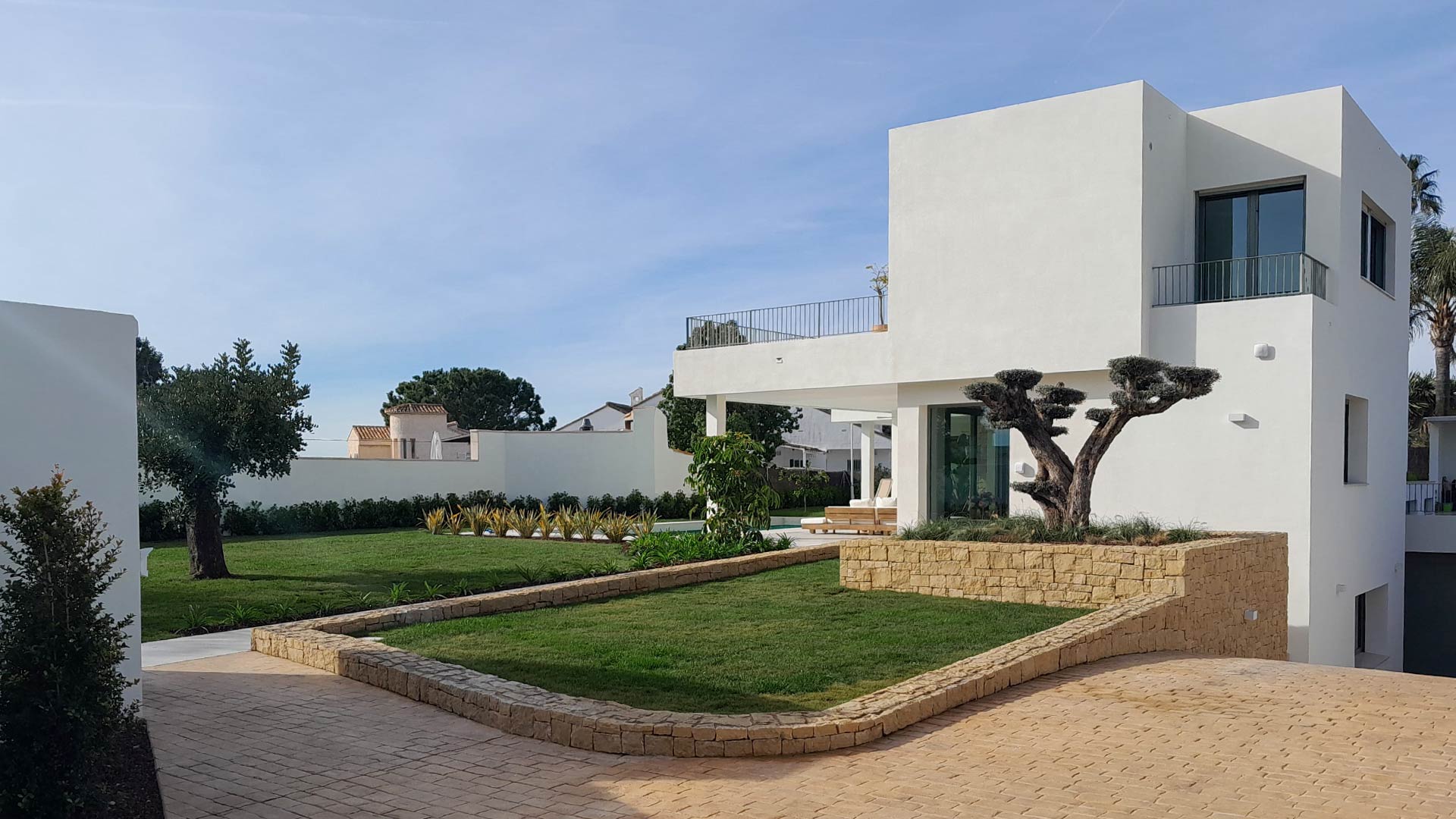 Projects Villa in Betera, Bac Estudio, ENE Construcción, construction company in Spain