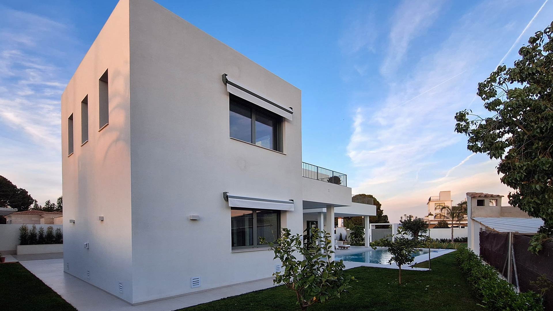 Projects Villa in Betera, Bac Estudio, ENE Construcción, construction company in Spain