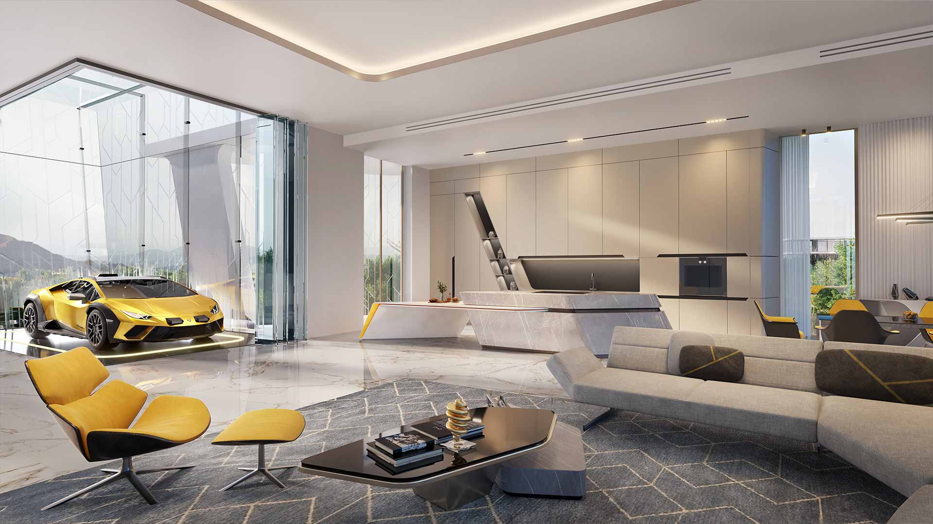 Projects TIERRA VIVA by Automobili Lamborghini, ENE Construcción, construction company in Spain