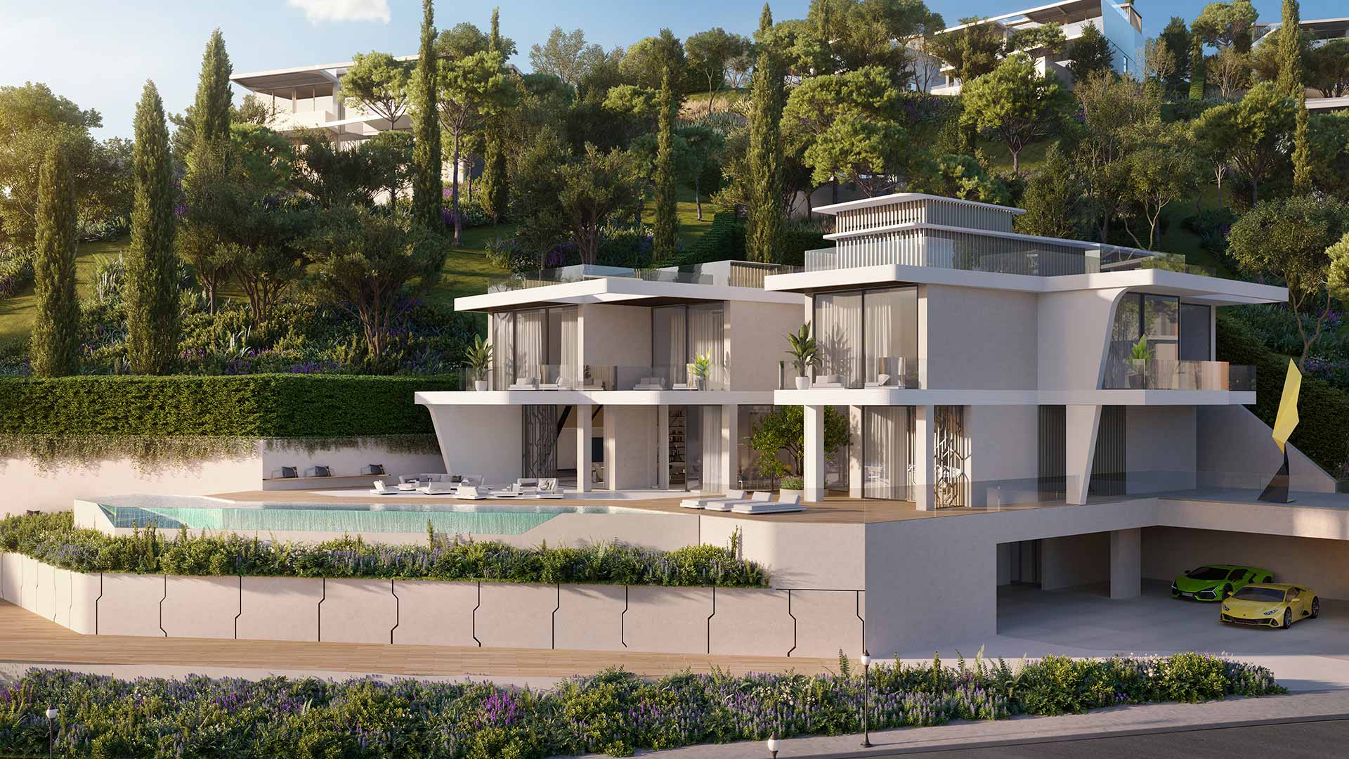 Projects TIERRA VIVA by Automobili Lamborghini, ENE Construcción, construction company in Spain