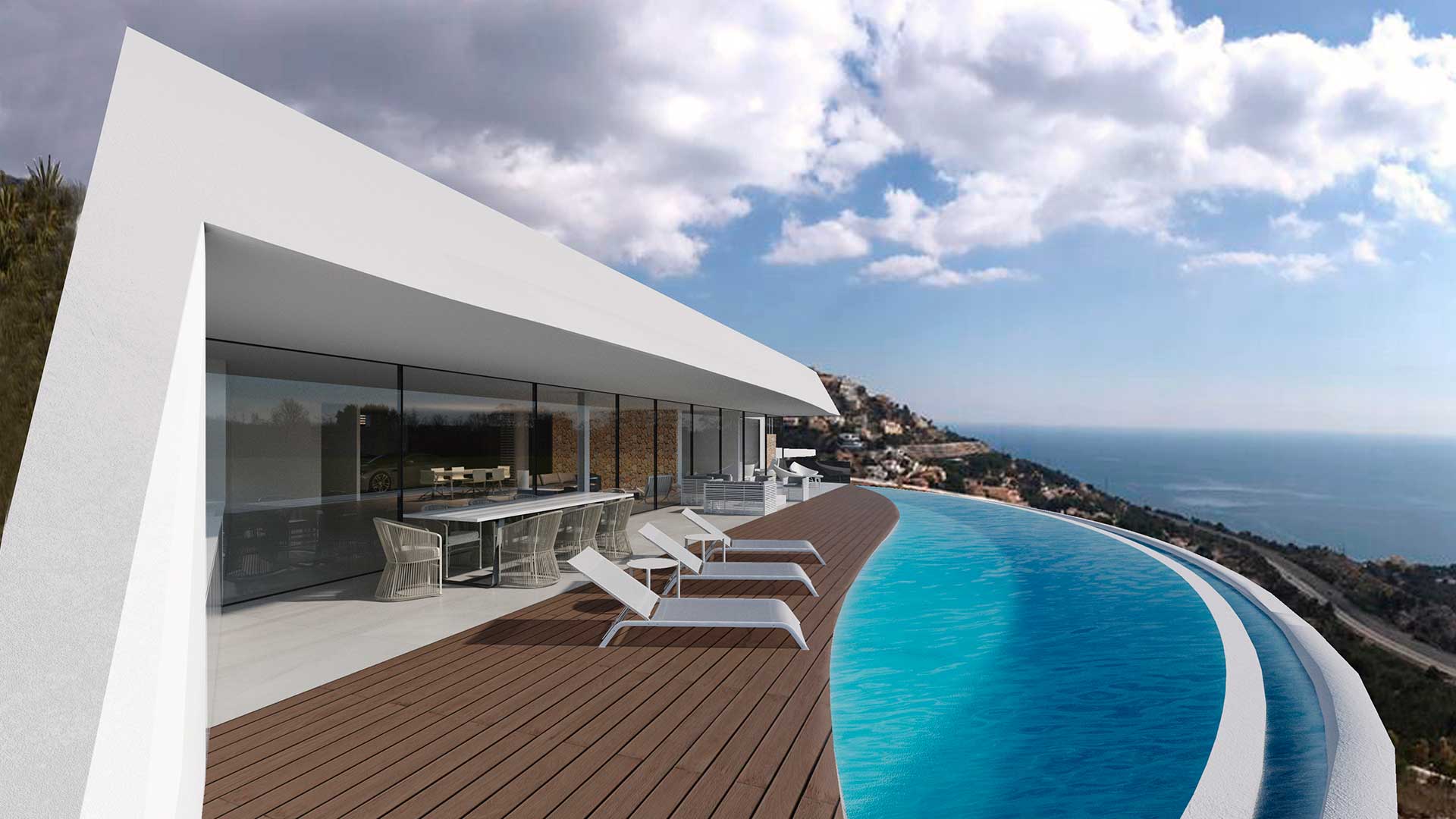 Proyectos Villa Javea, Vivienda unifamiliar, ENE Construcción, constructora en España
