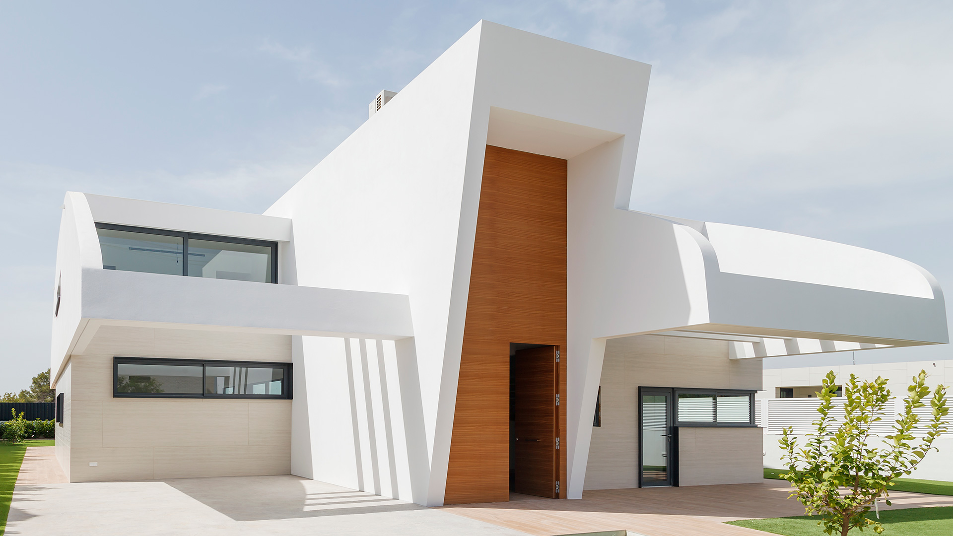 Vivienda unifamiliar en Valencia. ENE Construcción, constructora en España, RGB Arquitectos