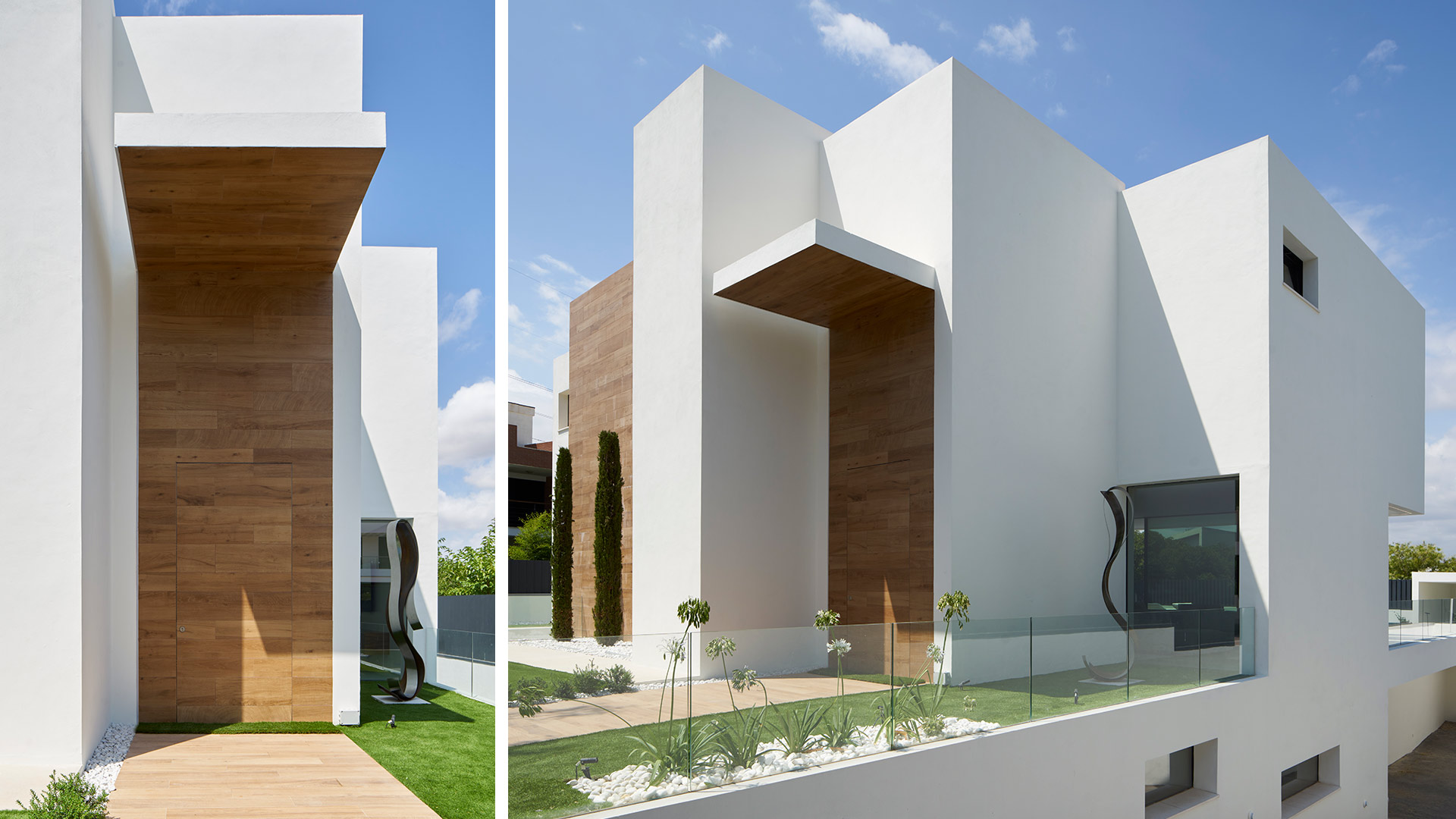 ENE Construcción, villa de lujo, vivienda unifamiliar en Valencia, España, RGB Arquitectos