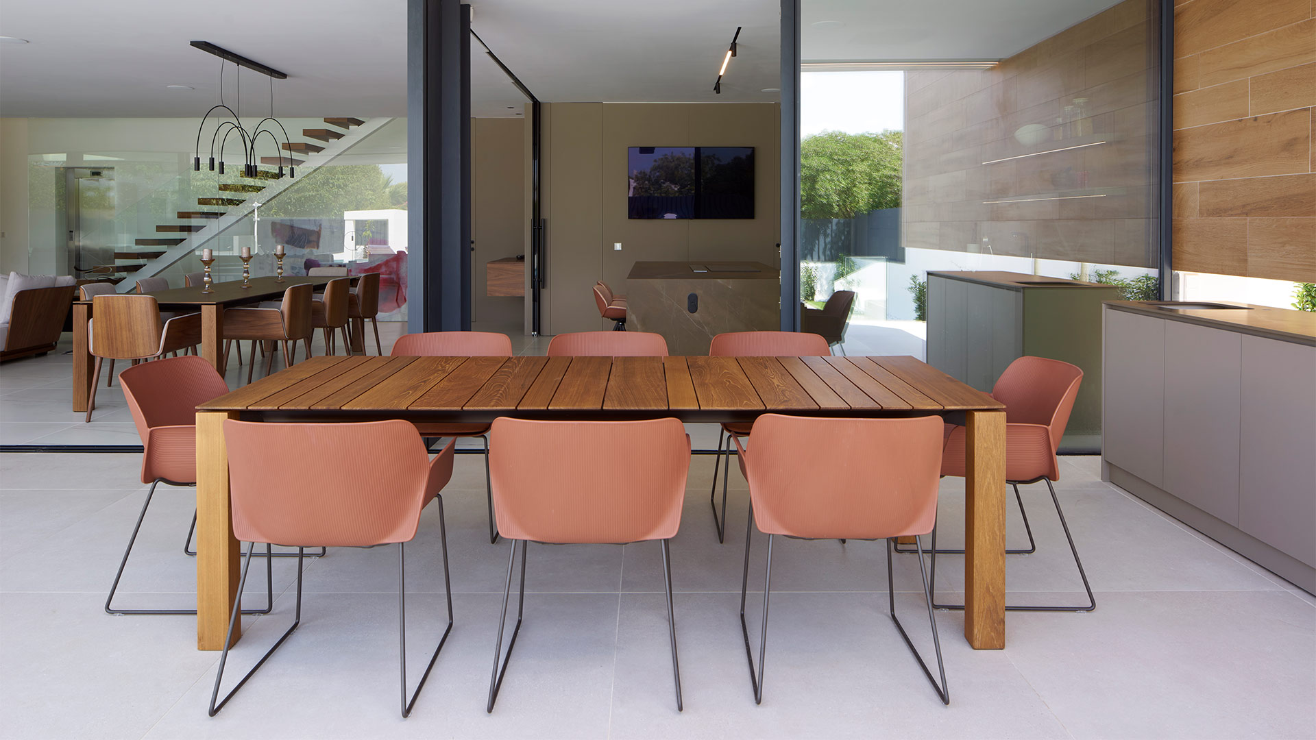 ENE Construcción, villa de lujo, vivienda unifamiliar en Valencia, España, RGB Arquitectos