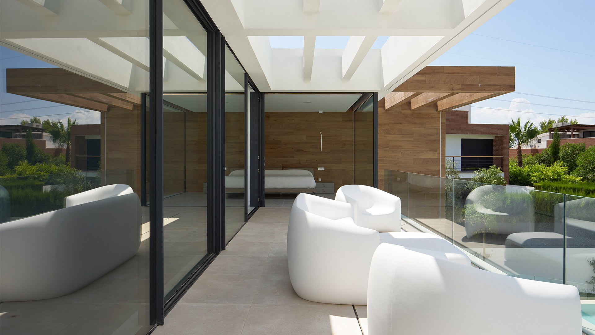 ENE Construcción, villa de lujo, vivienda unifamiliar en Valencia, España, RGB Arquitectos