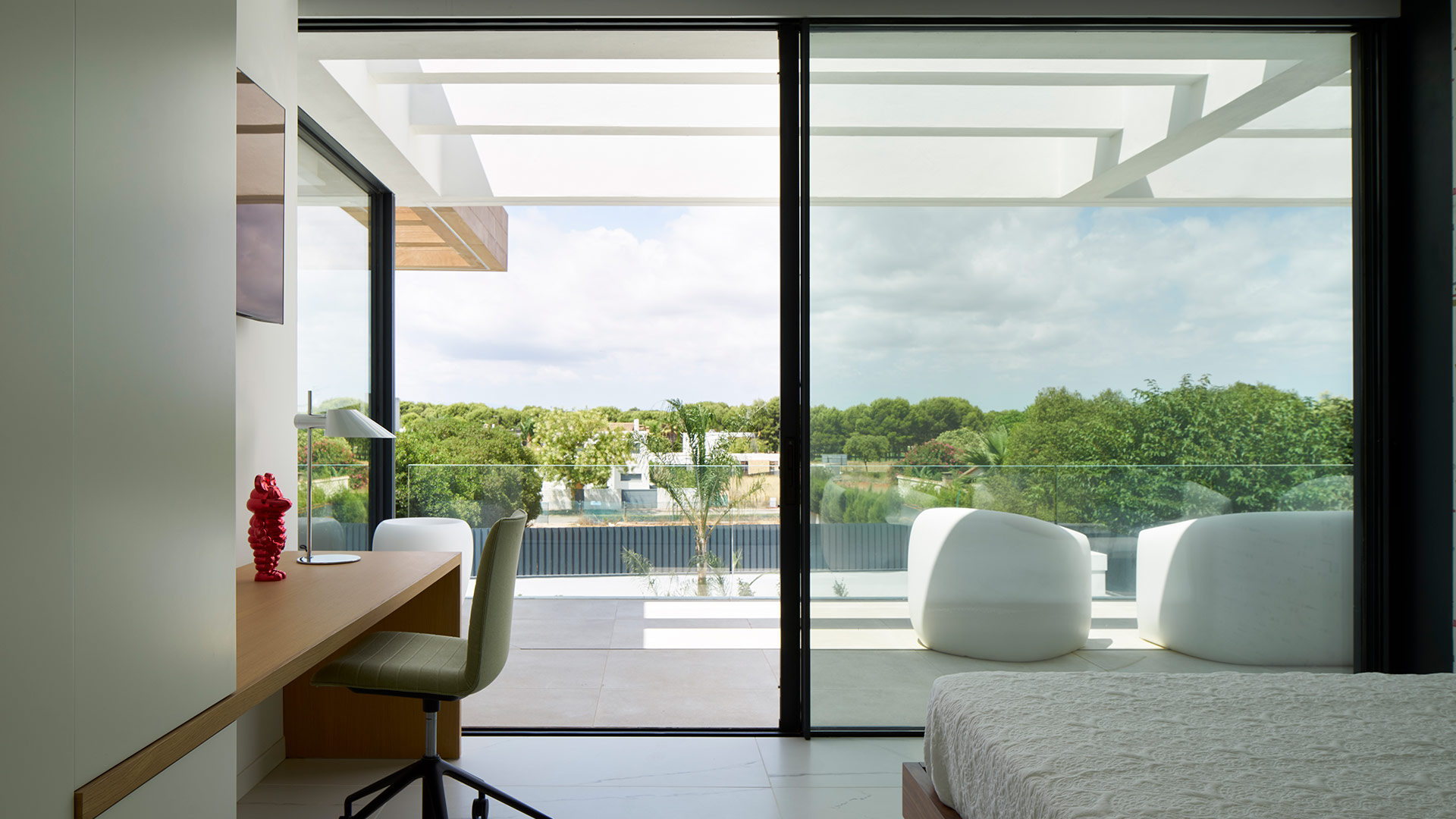 ENE Construcción, villa de lujo, vivienda unifamiliar en Valencia, España, RGB Arquitectos