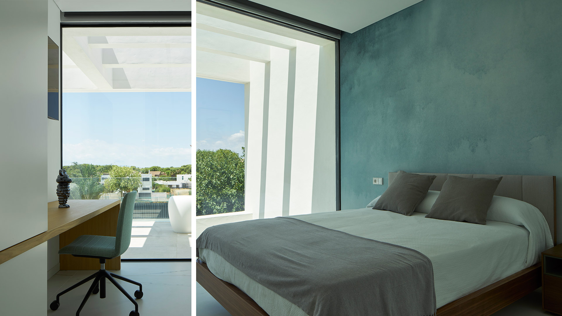 ENE Construcción, villa de lujo, vivienda unifamiliar en Valencia, España, RGB Arquitectos