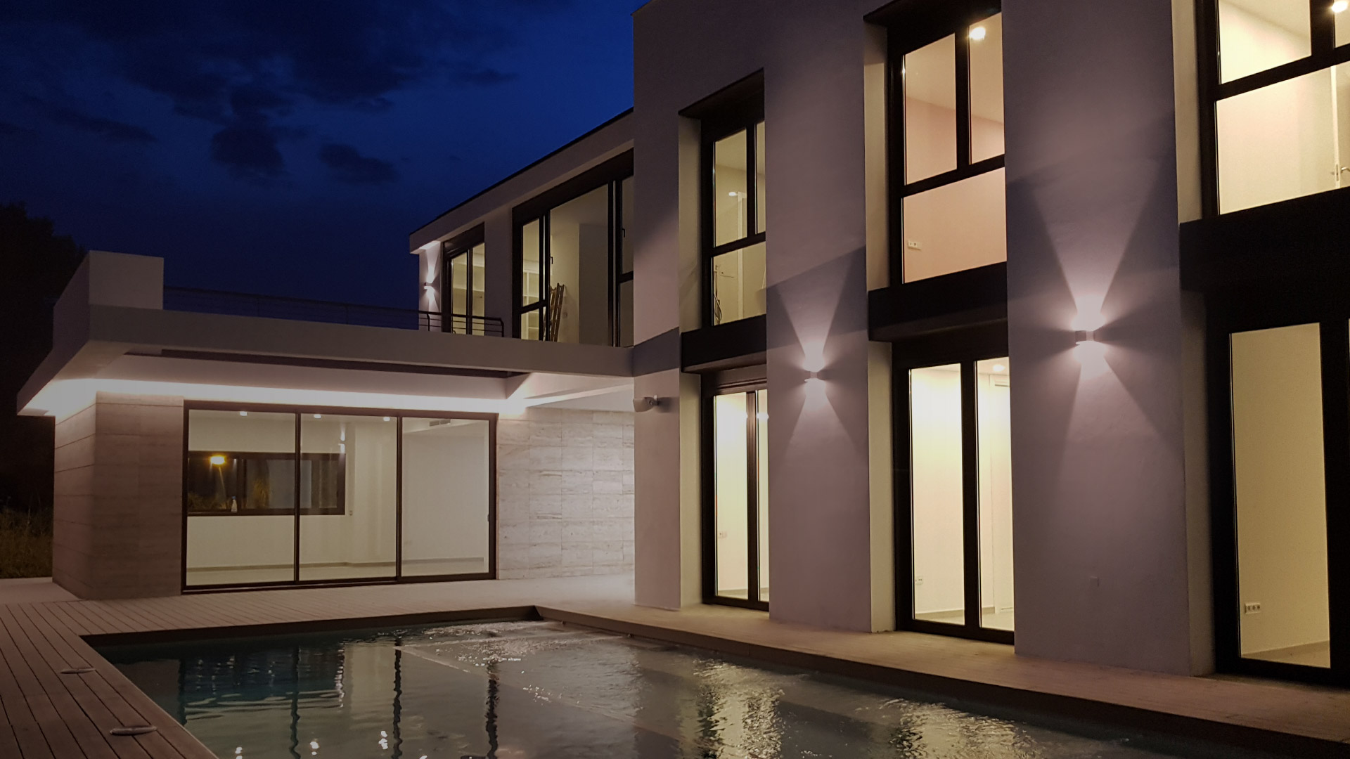 Vivienda unifamiliar en Valencia. ENE Construcción, constructora en España, RGB Arquitectos