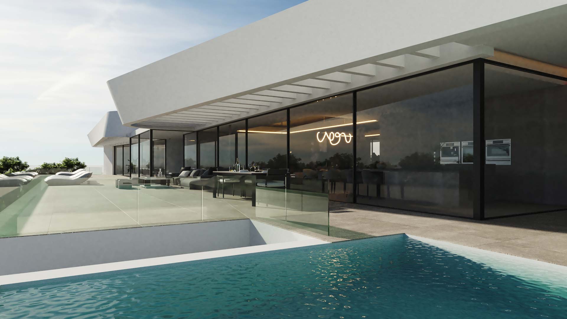 Proyectos Villa en Altea, Vivienda unifamiliar, ENE Construcción, constructora en España