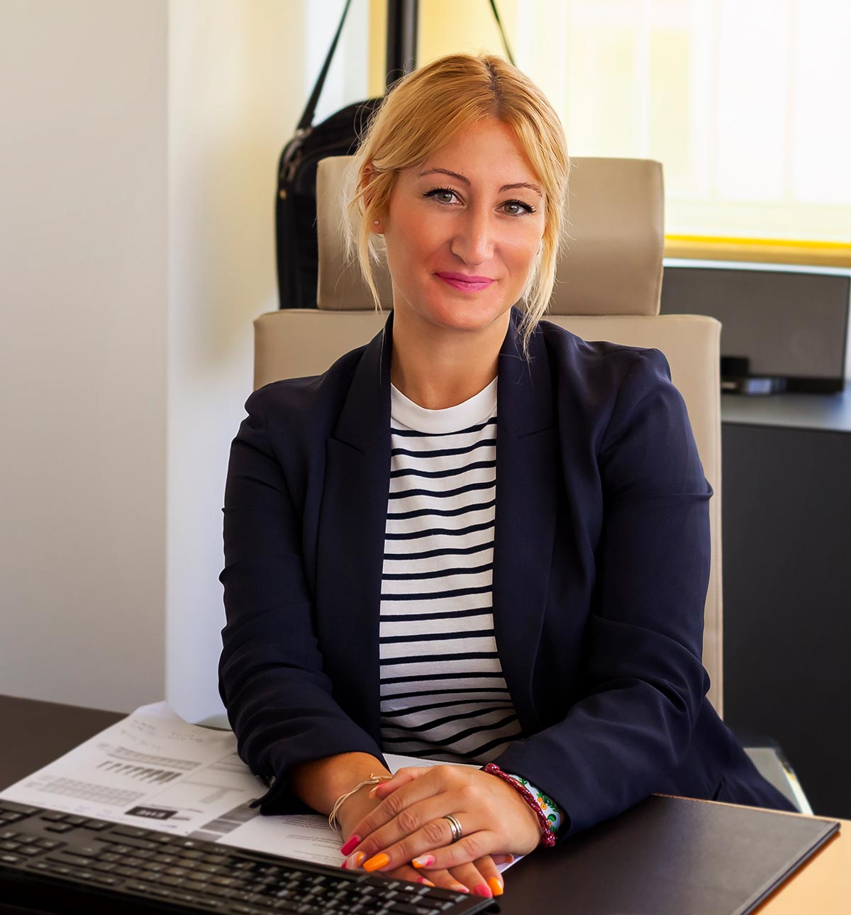 Nuria Pedroche Garrigues. Equipo ENE Construcción. Constructora en Alicante, España