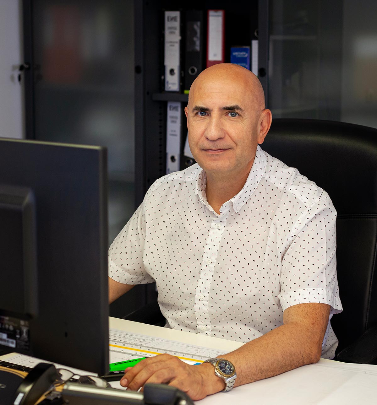 Ángel Doménech Buades. Equipo ENE Construcción. Constructora en Alicante, España