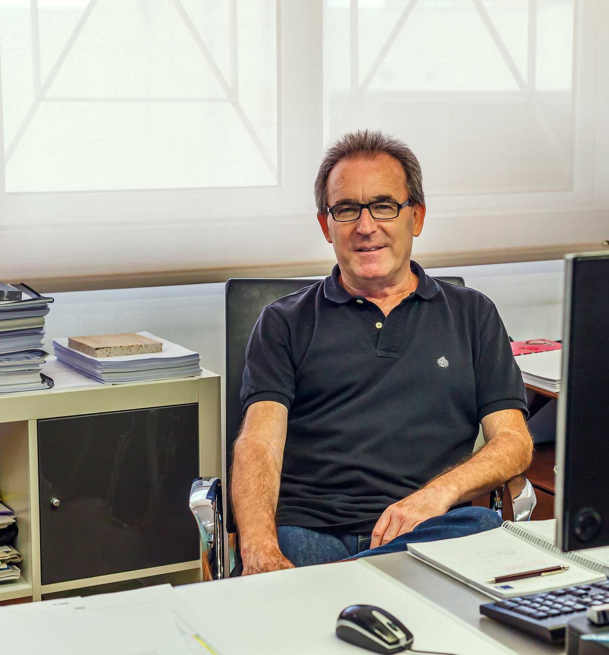Vicente Quesada Iborra. Equipo ENE Construcción. Constructora en Alicante, España