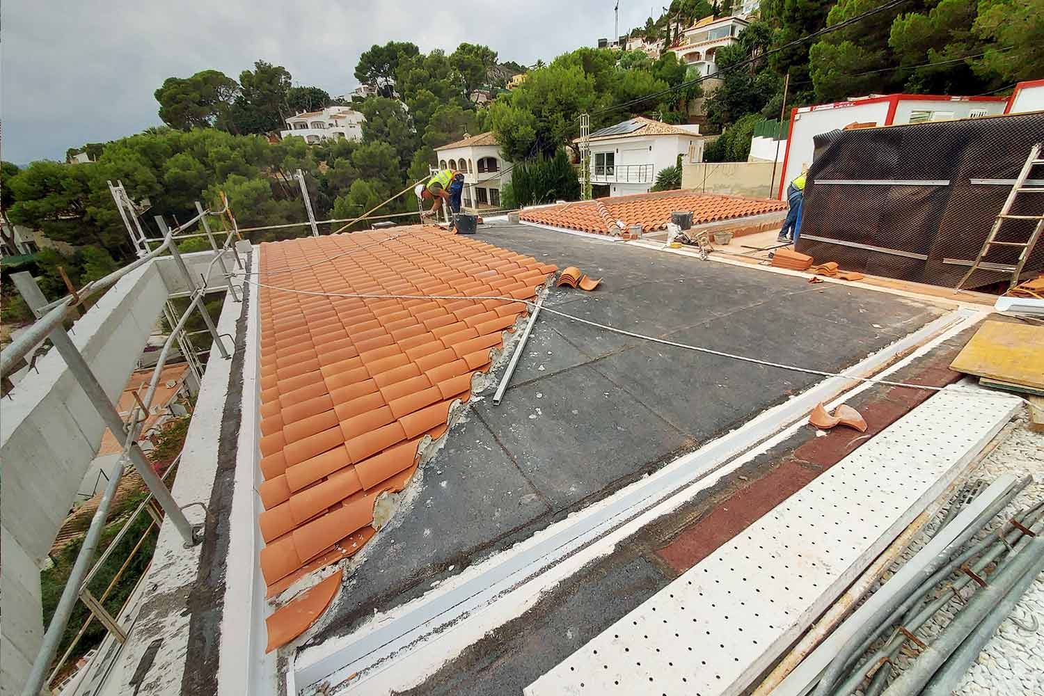 Estándares de calidad. Cubiertas. ENE Construcción
