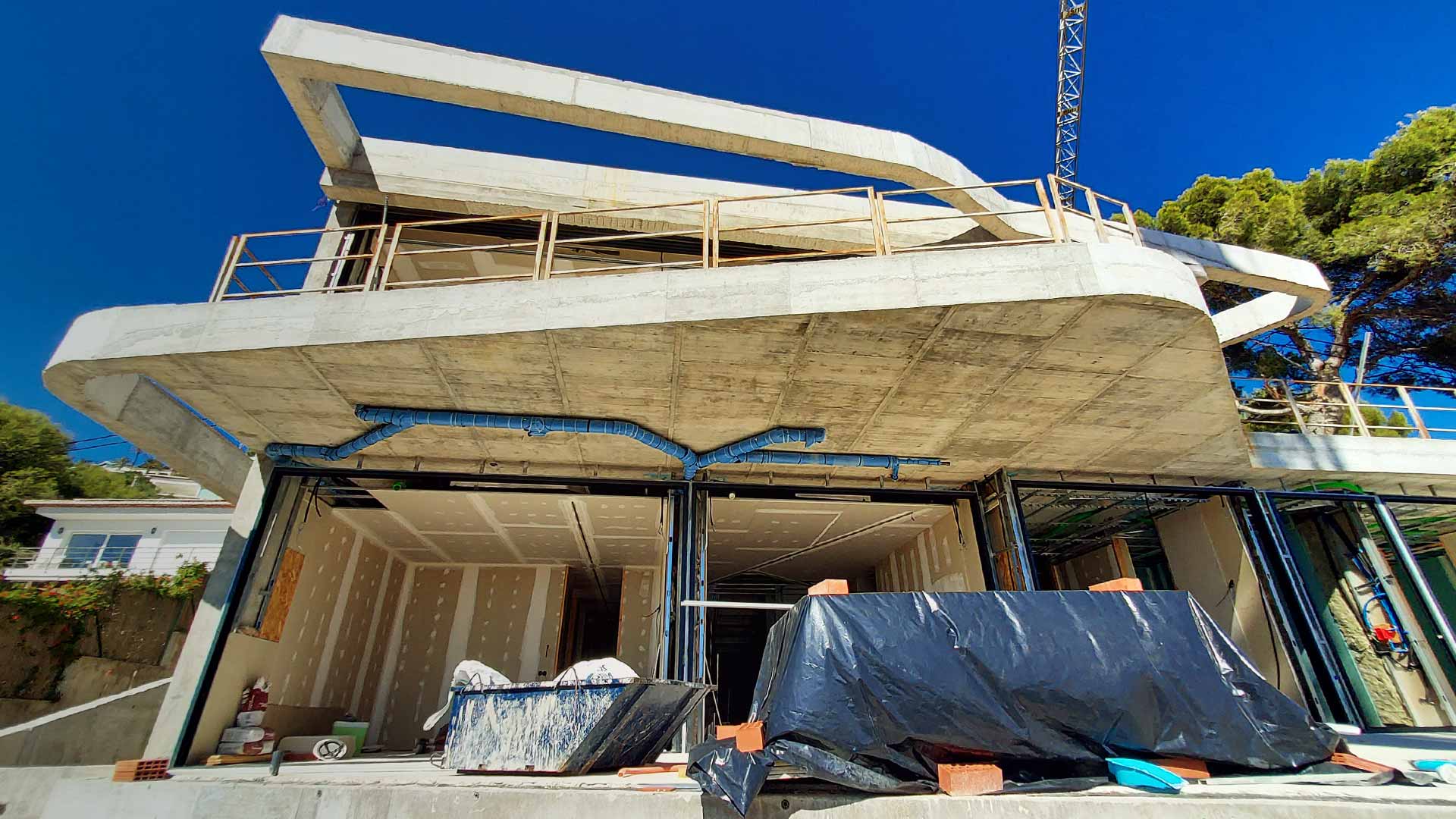 Tabiquerías y falsos techos. ENE Construcción