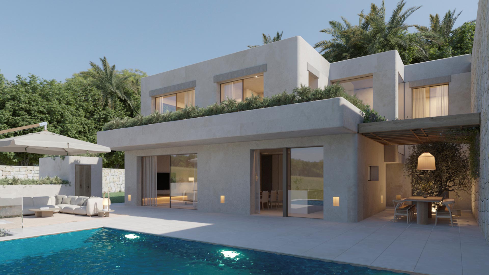 Residencial Moraira. ENE Construcción, constructora en España