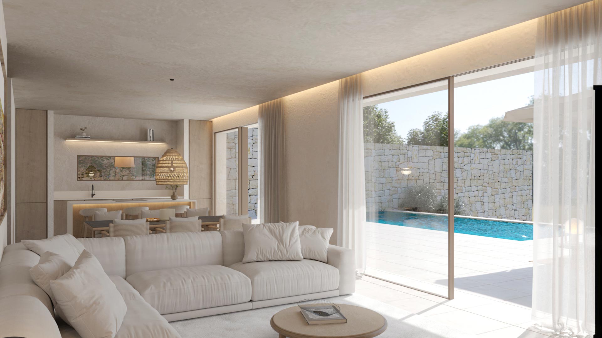 Residencial Moraira. ENE Construcción, constructora en España
