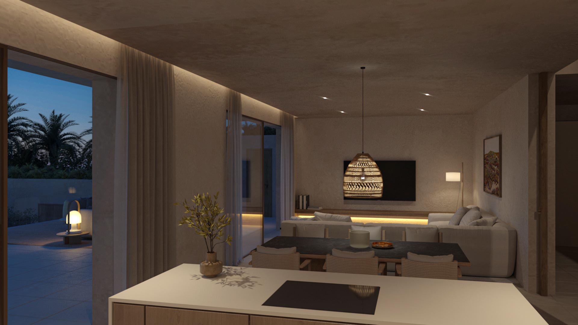 Residencial Moraira. ENE Construcción, constructora en España