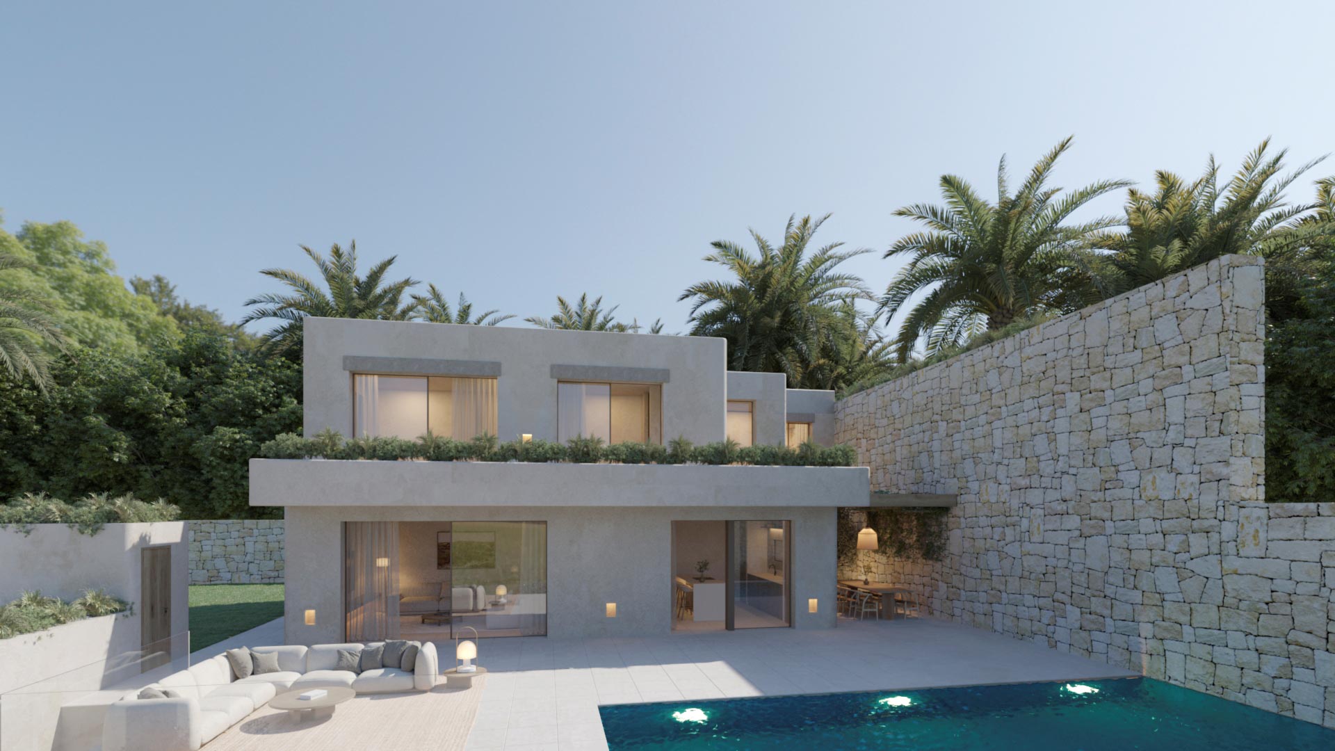 Residencial Moraira. ENE Construcción, constructora en España