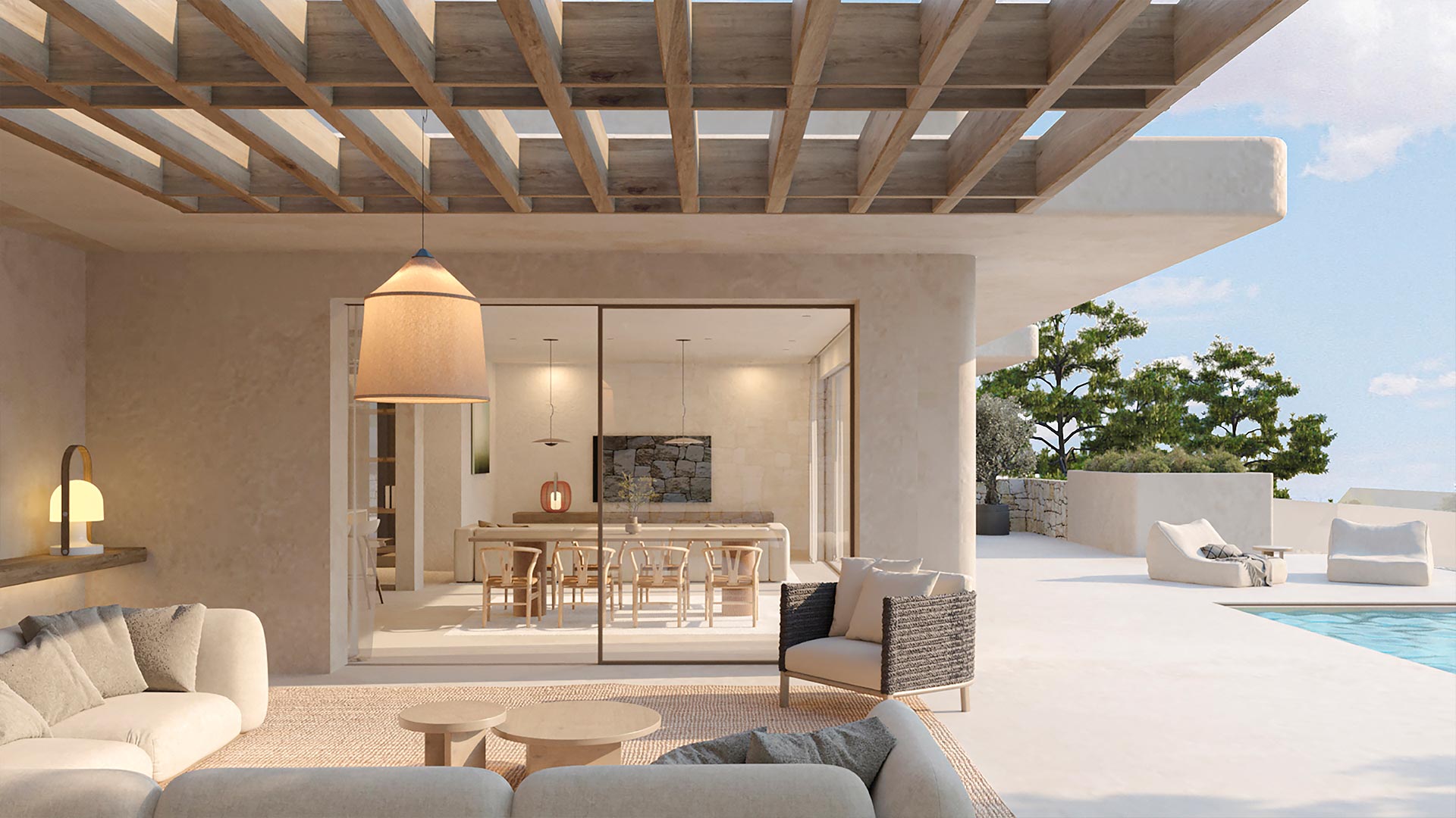 Residencial Moraira. ENE Construcción, constructora en España