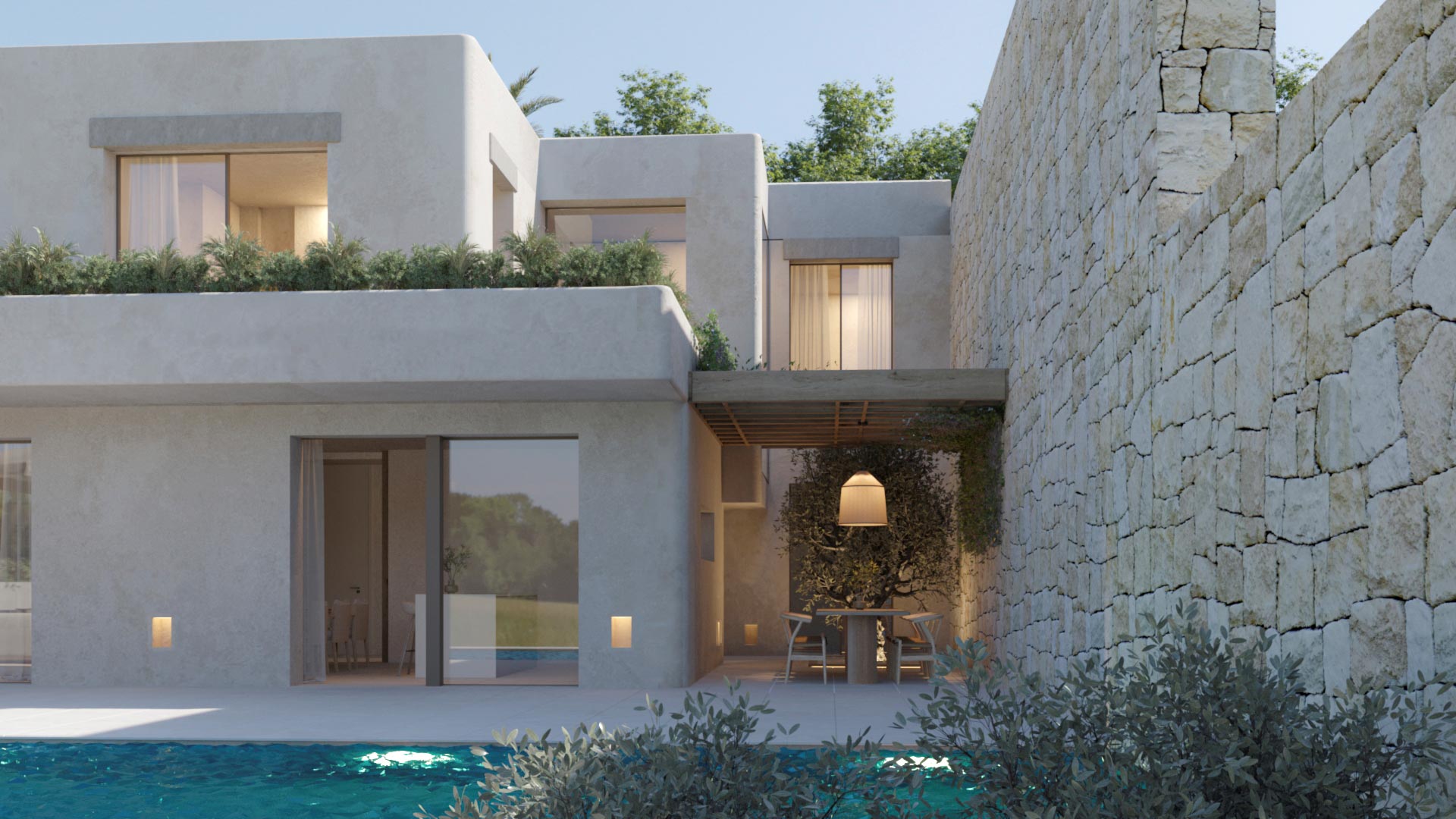 Residencial Moraira. ENE Construcción, constructora en España