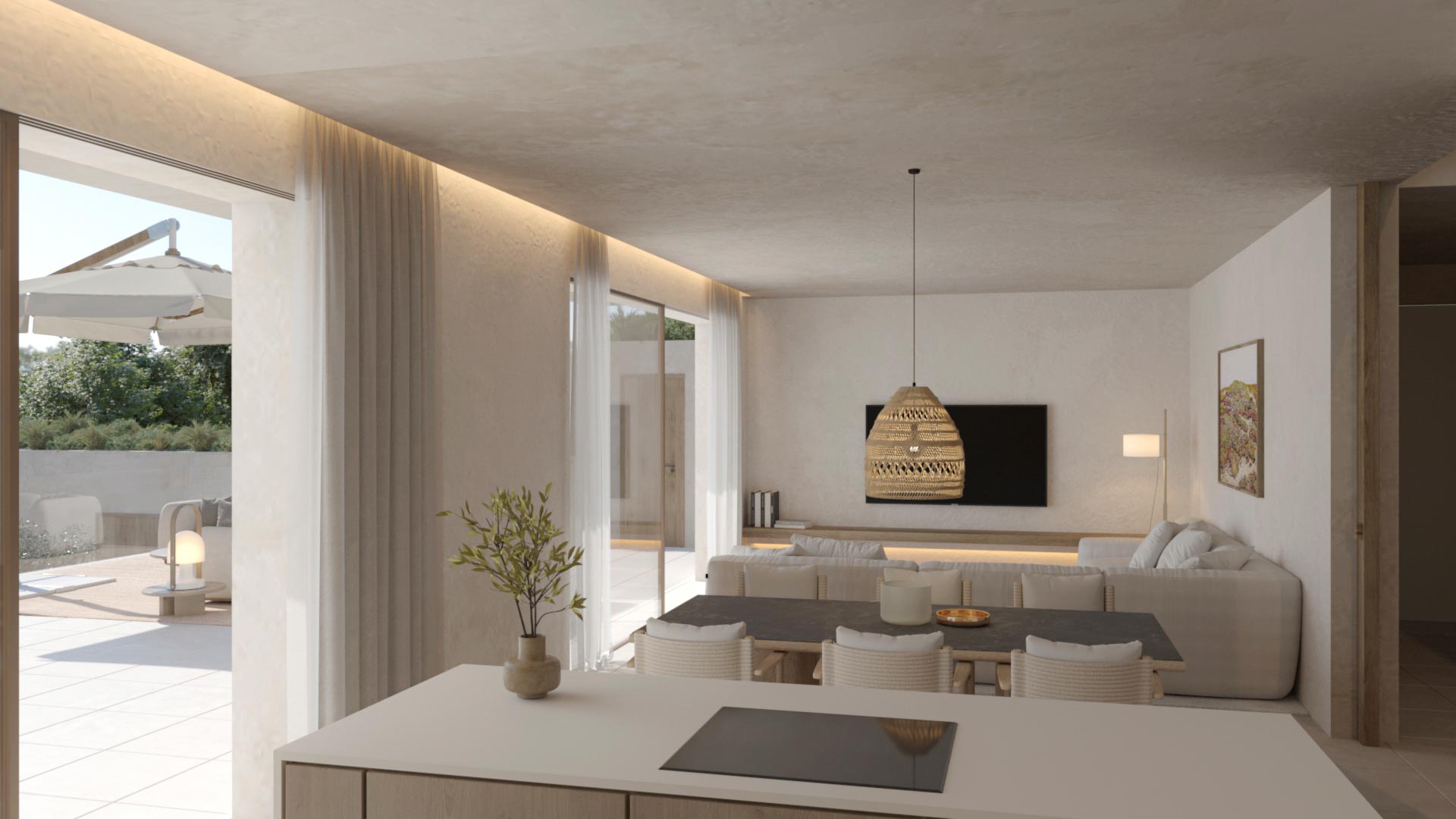 Residencial Moraira. ENE Construcción, constructora en España