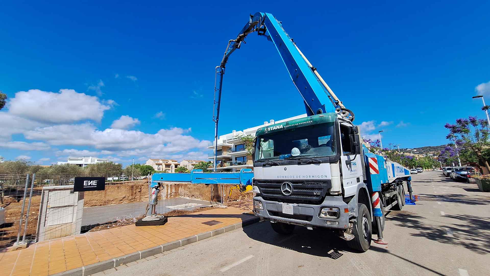 Residencial en Jávea, edificio de 9 apartamentos, ENE Construcción, constructora en España