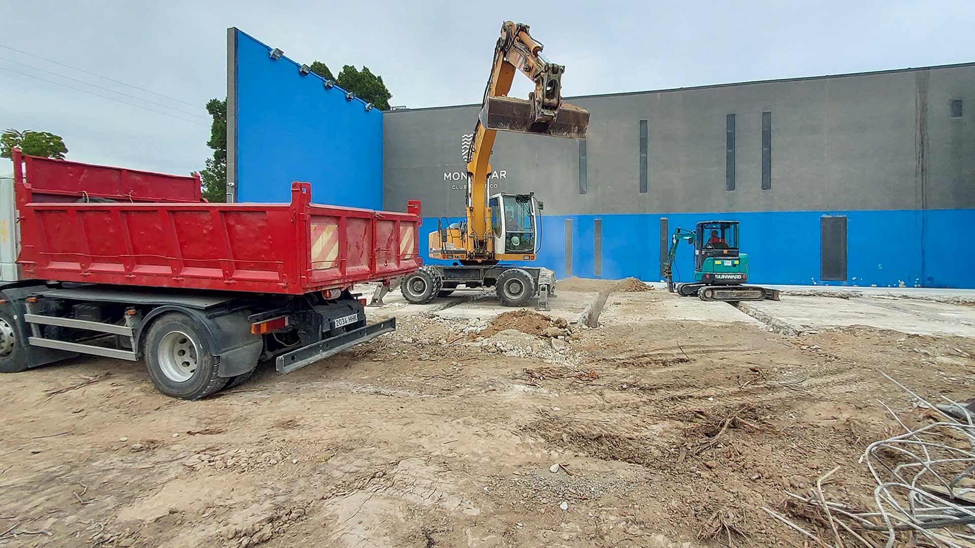 Edificio Montemar Alicante, Ampliación de un edificio del club atlético Montemar, ENE Construcción, constructora en España