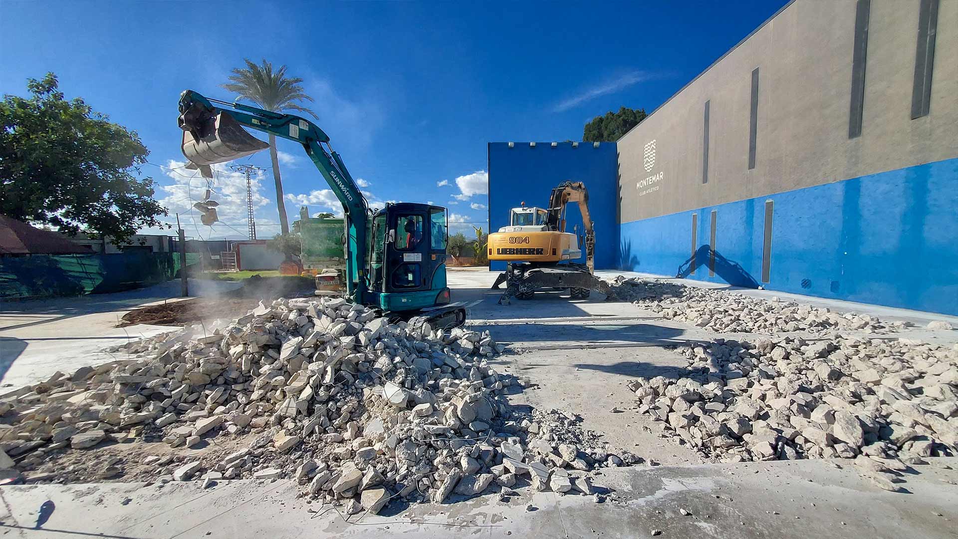 Edificio Montemar Alicante, Ampliación de un edificio del club atlético Montemar, ENE Construcción, constructora en España