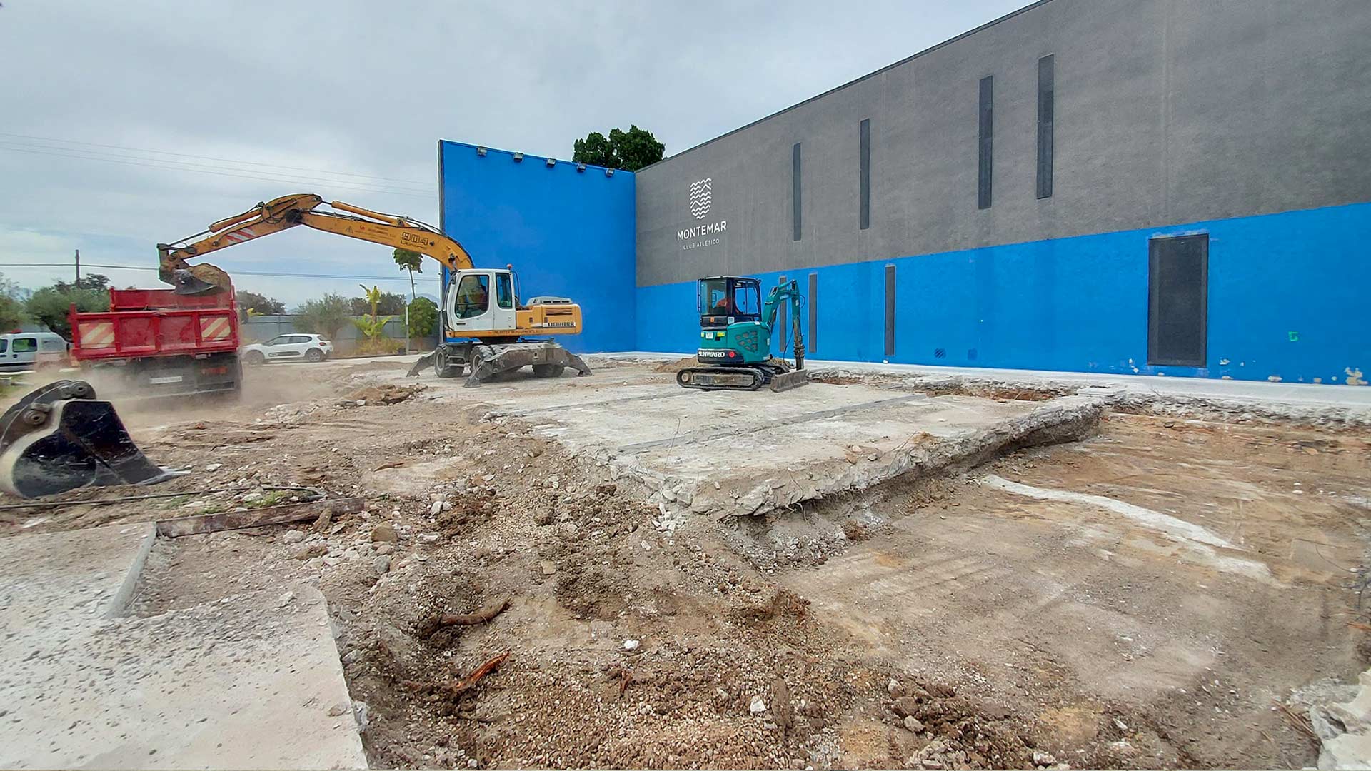 Edificio Montemar Alicante, Ampliación de un edificio del club atlético Montemar, ENE Construcción, constructora en España
