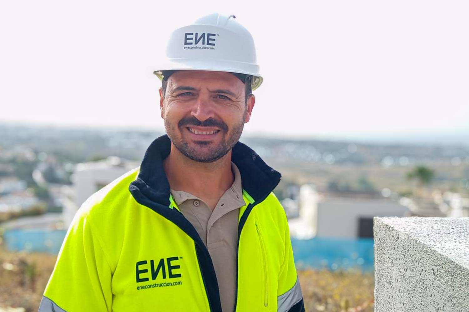 Enrique Gonzalez. Equipo ENE Construcción. Constructora en Estepona, España