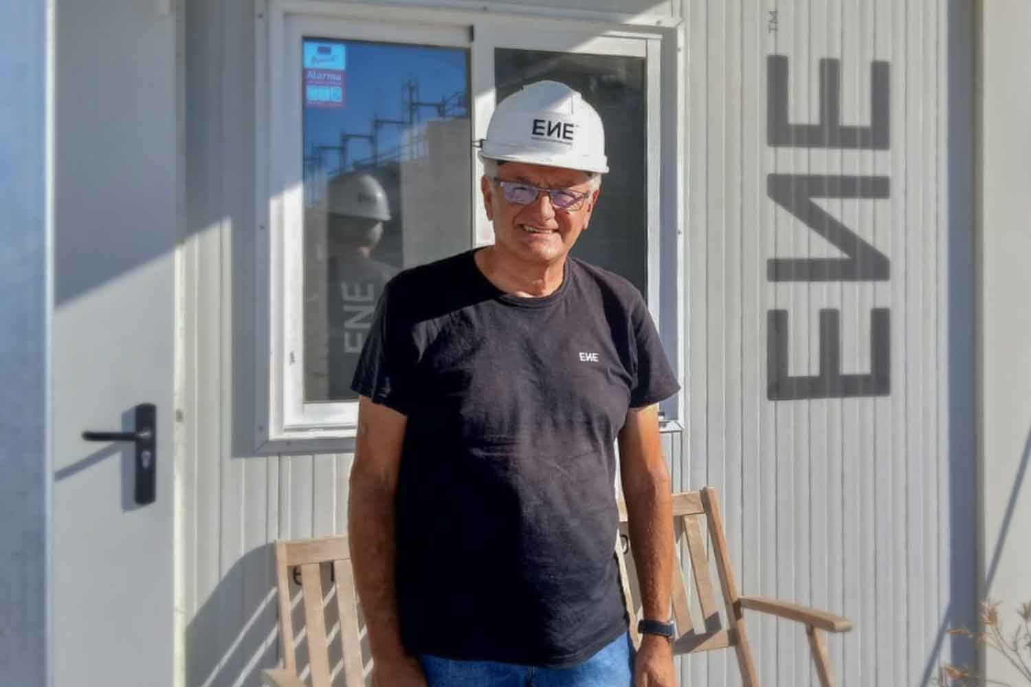 Sergio Goyeche. Equipo ENE Construcción. Constructora en Estepona, España