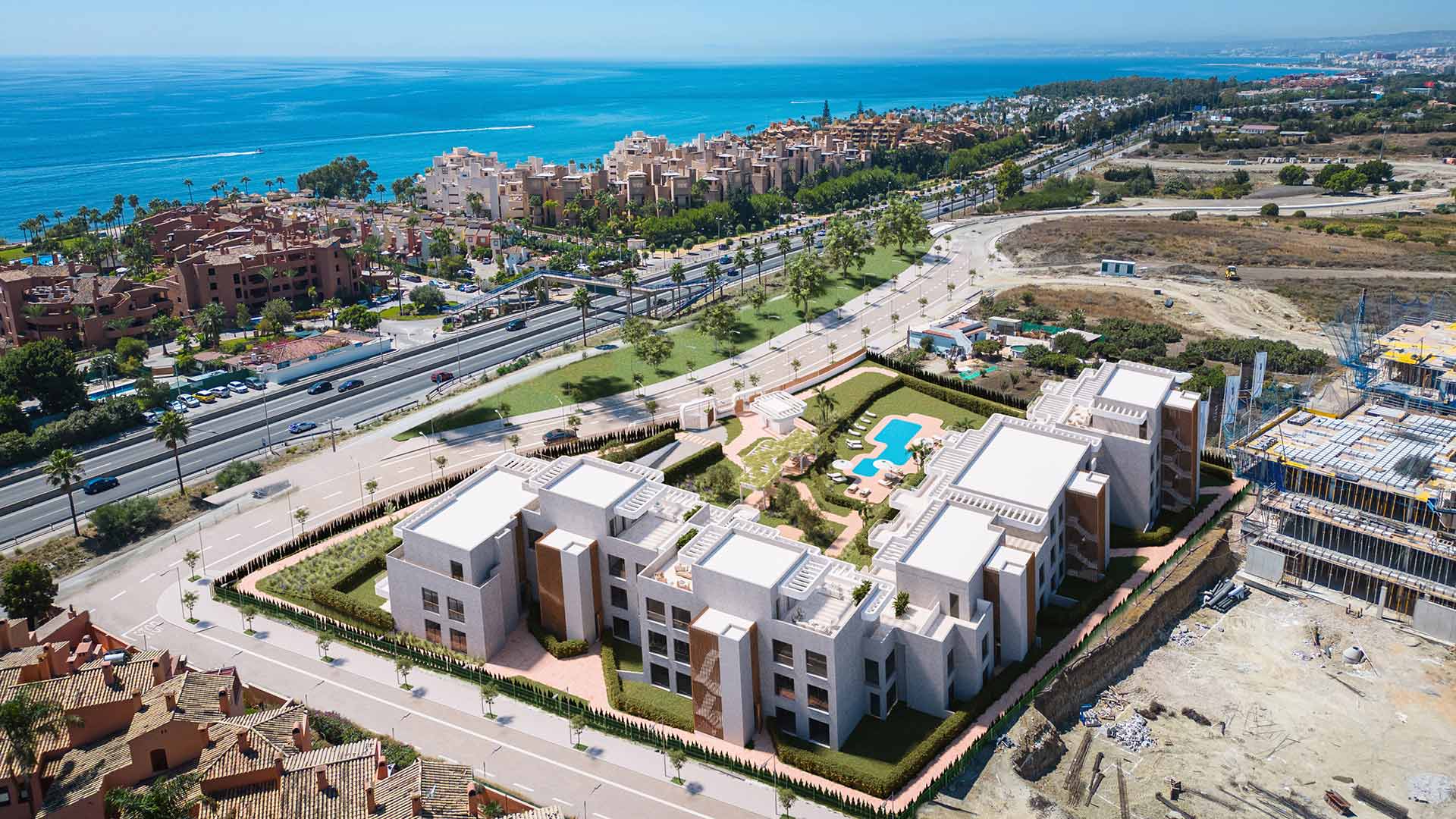 Residencial Lagumare, Estepona, ENE Construcción, constructora en España