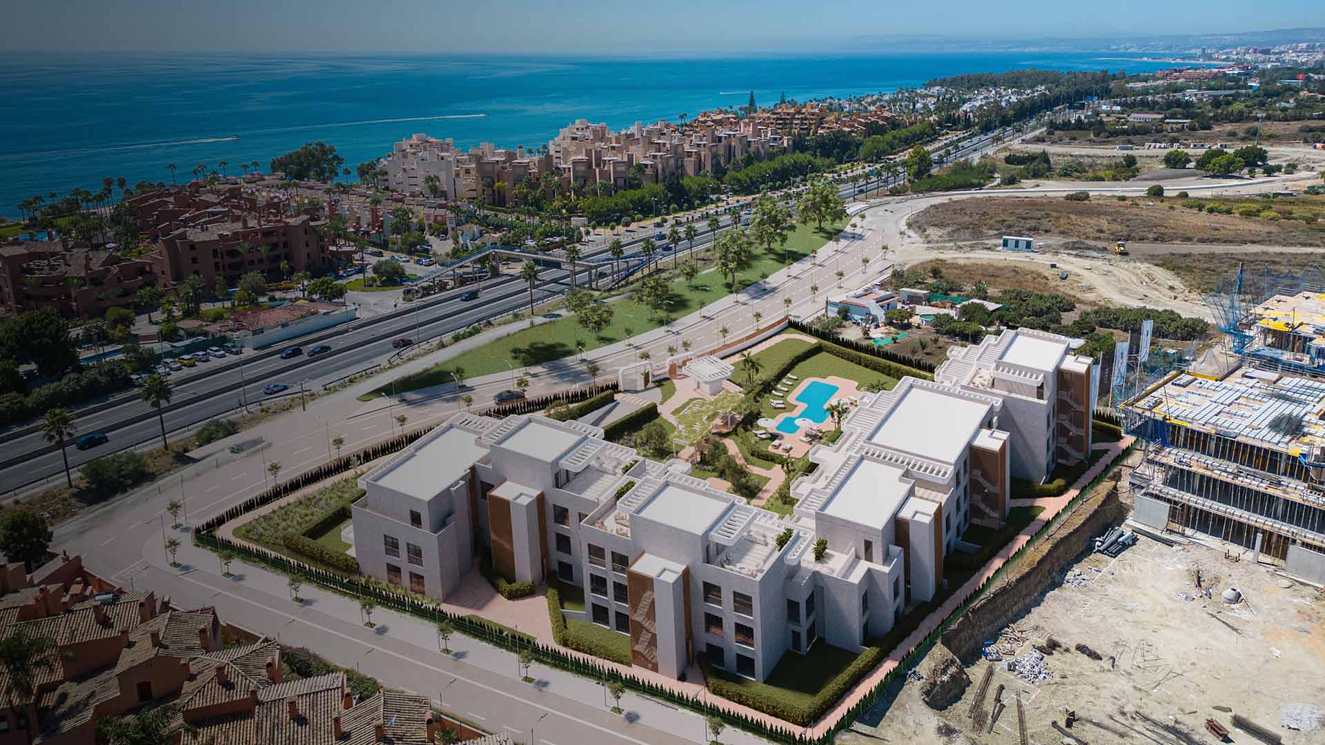 Residencial Lagumare, Estepona, ENE Construcción, constructora en España