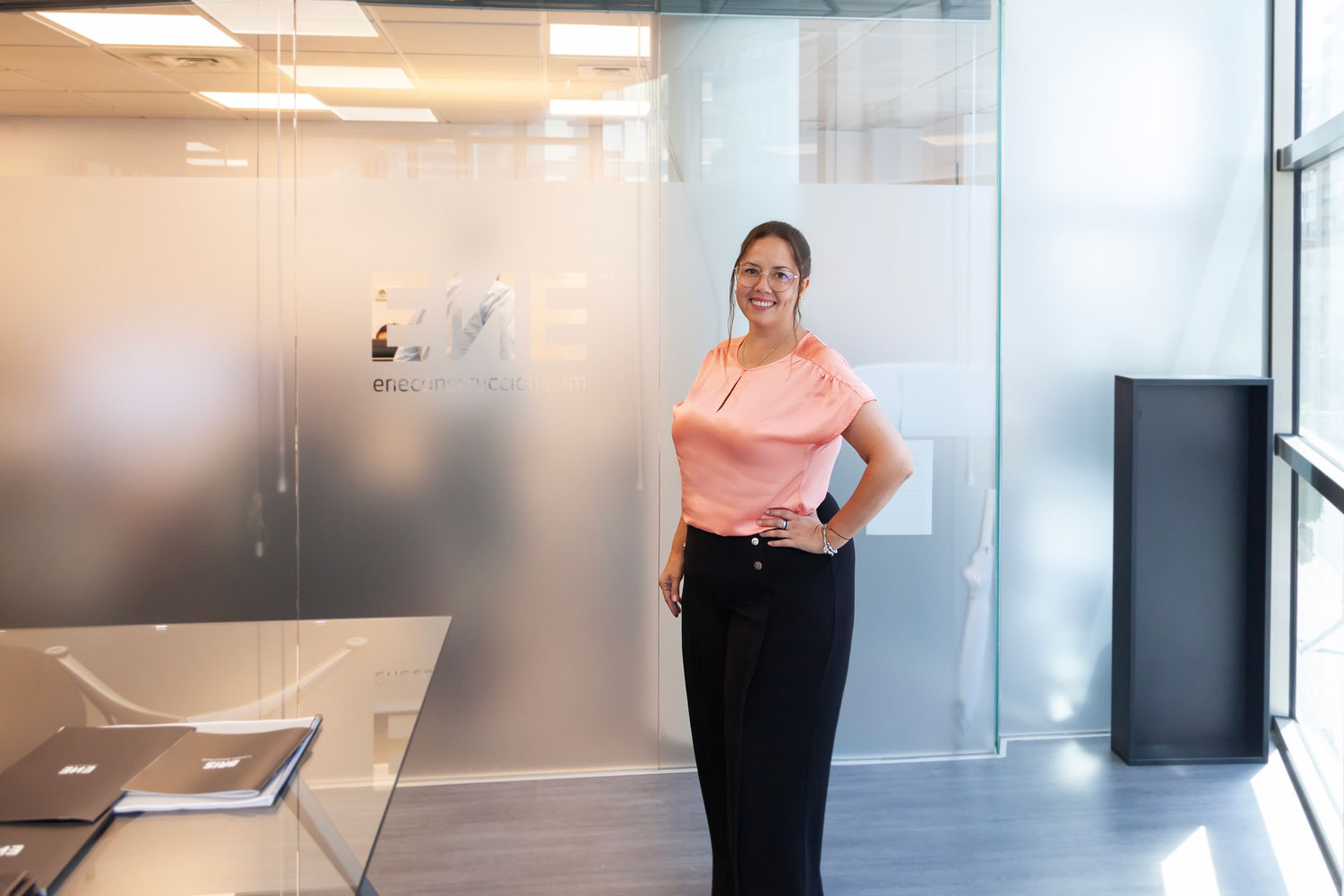 Lucia Sanchez. Equipo ENE Construcción. Constructora en España