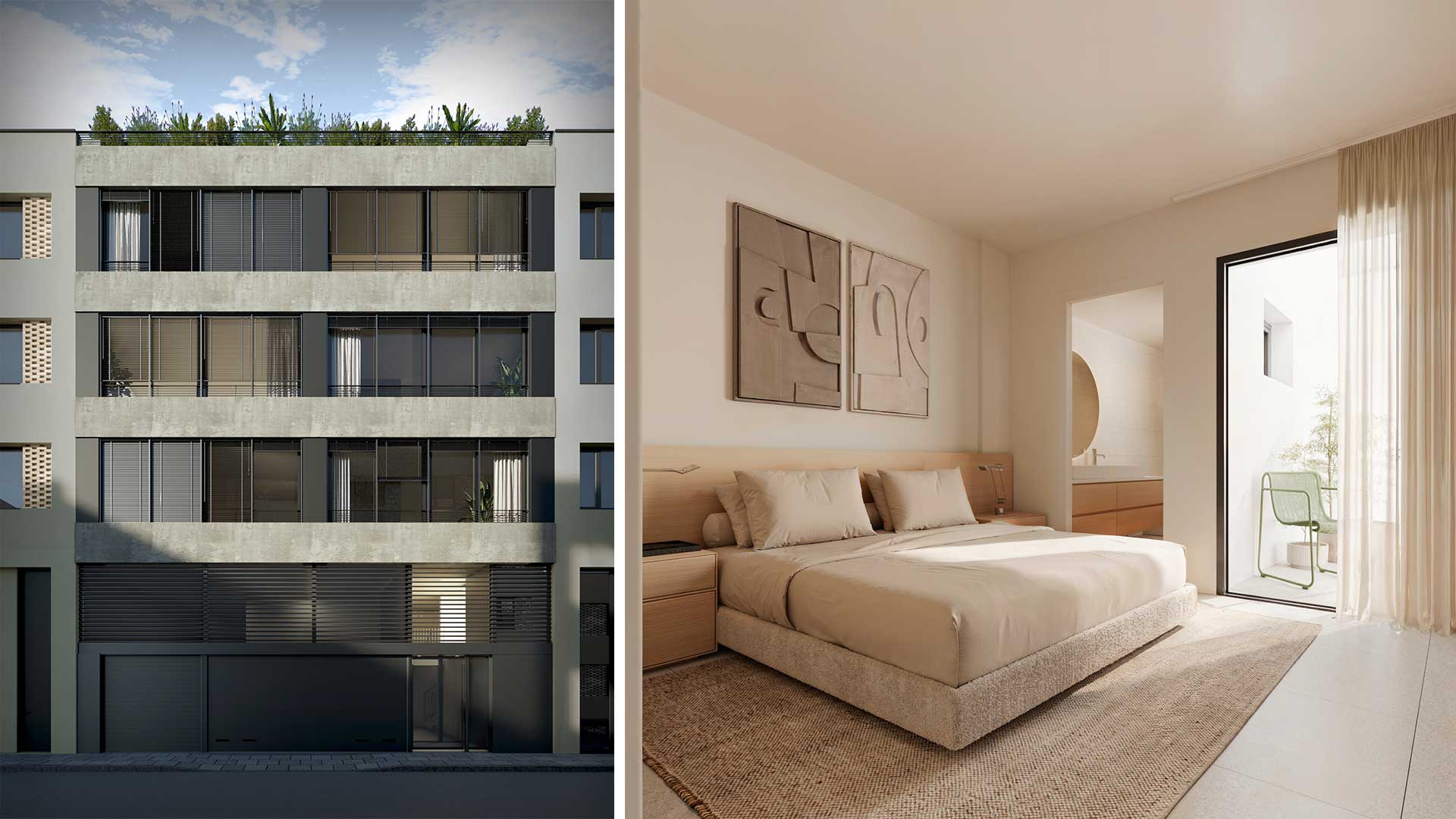 Residencial Raco Patraix en Valencia. ENE Construcción, constructora en España